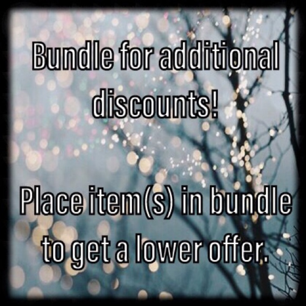Bundle for discount!